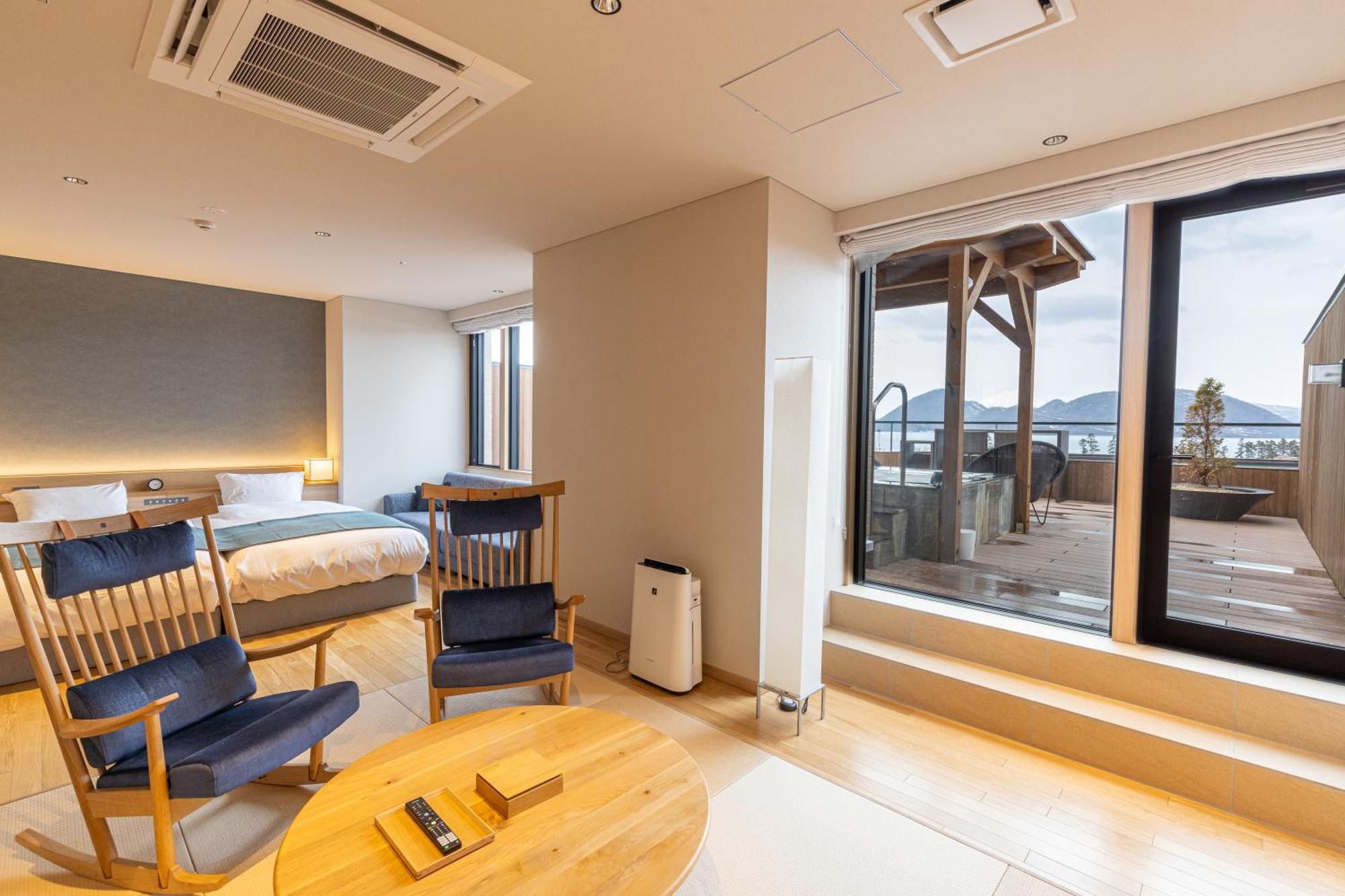 Lake Toya Tsuruga Resort Hikarinouta Toyako Εξωτερικό φωτογραφία